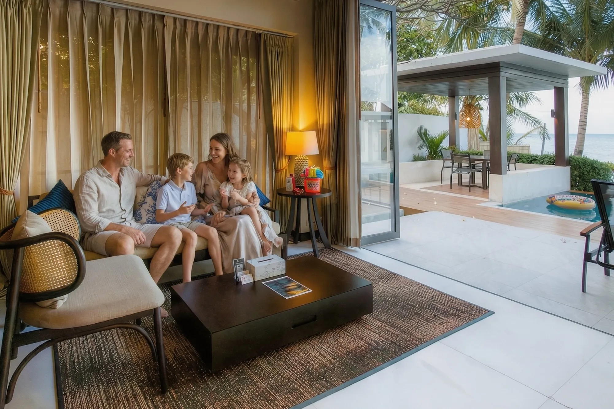 Private Beachfront Pool Villas in Koh Samui — Space for the Whole Family